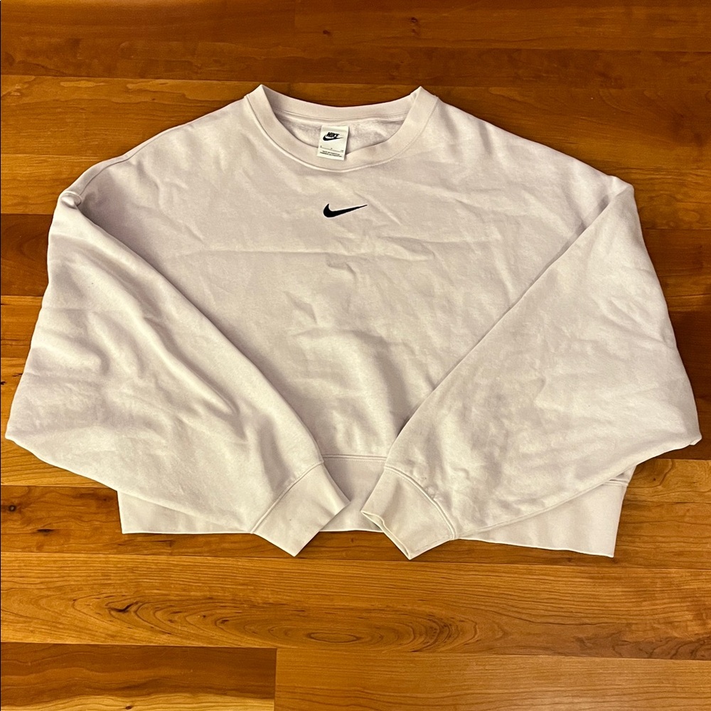 Nike Women's lilac Phoenix Crew Neck sweatshirt